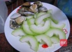 蛤蜊冬瓜汤的做法图解1