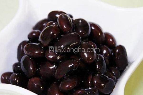 日式砂糖煮黑豆