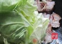 腊肉卷心菜的做法图解9
