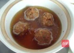 红烧狮子头的做法图解6