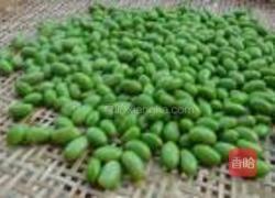 剁椒腌毛豆的做法图解3