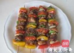 彩椒烤鸡串的做法图解11