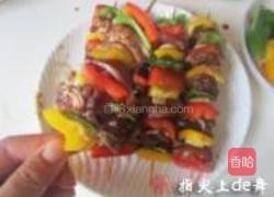 彩椒烤鸡串的做法图解6