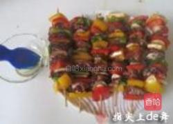 彩椒烤鸡串的做法图解8