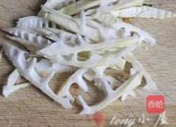 软荚豌豆炒春笋的做法图解9