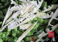 软荚豌豆炒春笋的做法图解12