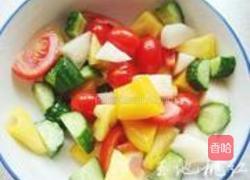 缤纷果蔬沙拉的做法图解3