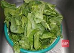 豆豉鲮鱼炒潺菜的做法图解1