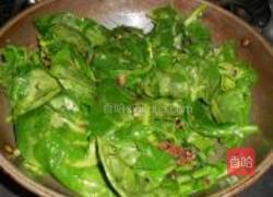 豆豉鲮鱼炒潺菜的做法图解4