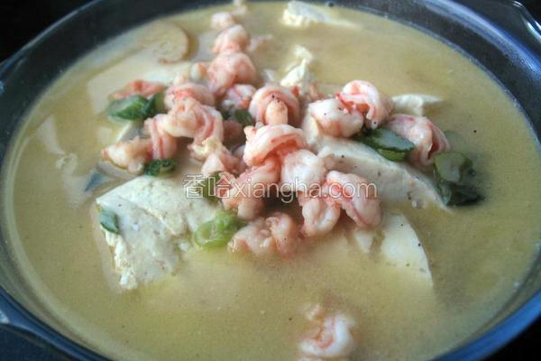 虾仁豆腐