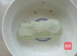 绿茶豆沙汤圆的做法图解3