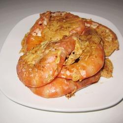 海虾炒滑蛋的做法[图]