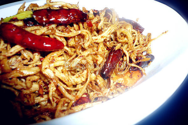 麻辣鸡丝