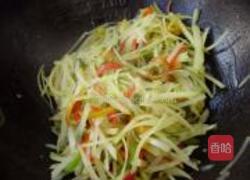 土豆丝炒辣椒丝的做法图解6