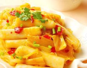 辣白菜炒年糕[图]