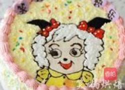 美羊羊裱花蛋糕的做法图解17