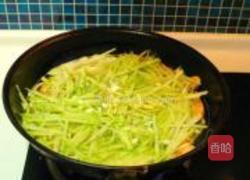 虾煮萝卜丝的做法图解5