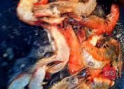 爆炒开背虾的做法图解2