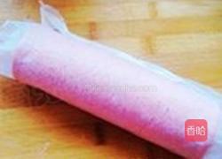 红曲蛋糕卷的做法图解10