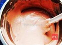 红曲蛋糕卷的做法图解6