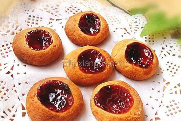 蓝莓酱小饼干