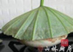 荷叶鸡肉粥的做法图解8