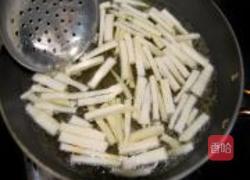 油焖茭白条的做法图解5