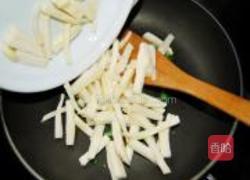 油焖茭白条的做法图解7