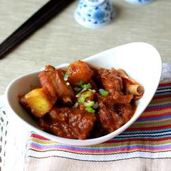 南瓜炖排骨的做法[图]