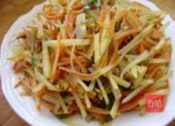 素炒双丝的做法图解7