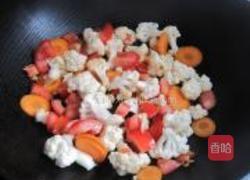 缤纷花菜的做法图解4