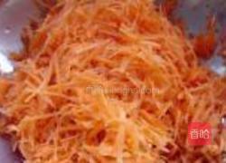 豆渣胡萝卜丸子的做法图解1