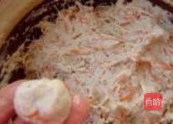 豆渣胡萝卜丸子的做法图解5
