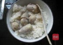 芋头青菜炒饭的做法图解3