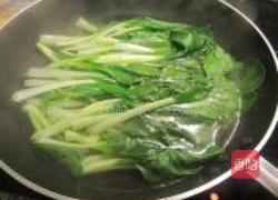 姜蒜小白菜的做法图解1