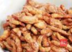 橄榄菜甜豆炒肉丝的做法图解5