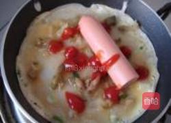 榨菜鸡蛋饼的做法图解5
