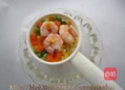 鲜虾比萨的做法图解8