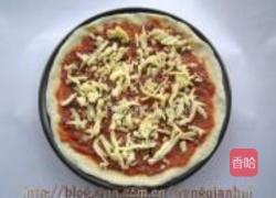鲜虾比萨的做法图解9