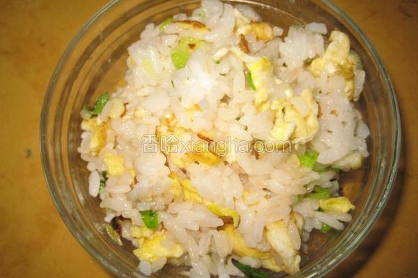 蒜香蛋炒饭