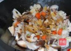 鸡汤煨蔬果的做法图解4