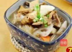 鸡汤煨蔬果的做法图解7