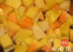 青木瓜菠萝甜辣虾的做法图解6