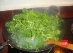 猪肉炒西洋菜的做法图解5