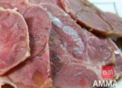 酱牛肉烧笋片的做法图解2