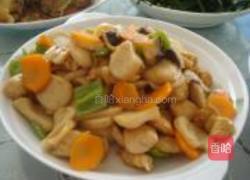 鸡丁孜然杏鲍菇的做法图解4