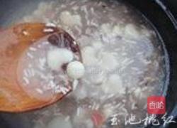 红豆米酒小汤圆的做法图解5
