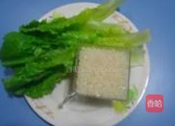 生菜米糊迷你饺的做法图解1