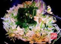 鸡蛋炒韭黄的做法图解7