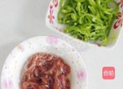 青椒肉丝炒面的做法图解2